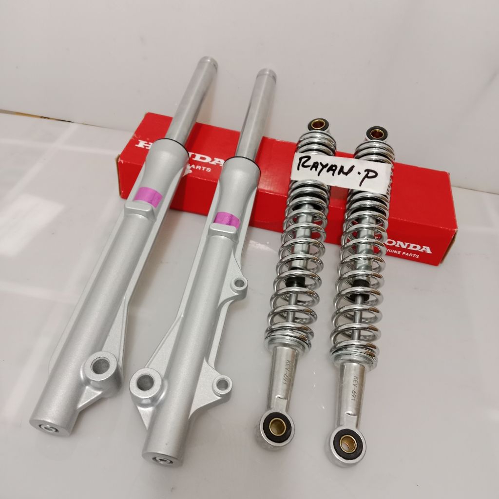 Sok Depan + Belakang Supra fit Supra lama Supra X Cakram KEV