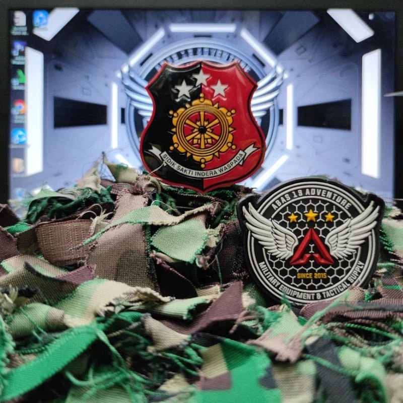 Sticker EMBOSS SIDIK SAKTI INDERA WASPADA