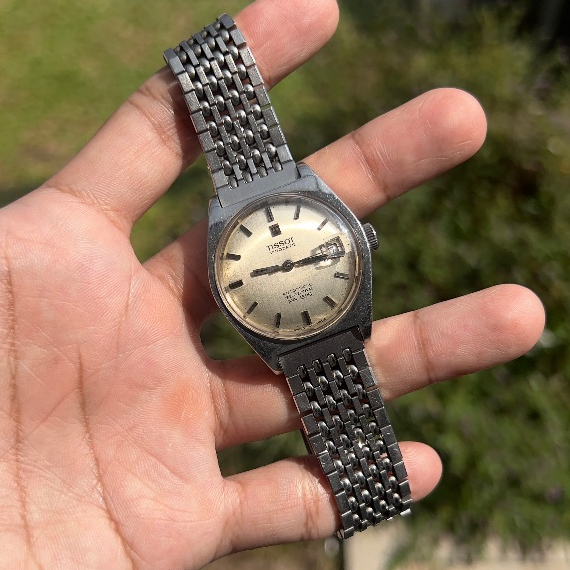 Jam Tangan Vintage Pria Tissot Visodate Seastar PR 516 Swiss Made