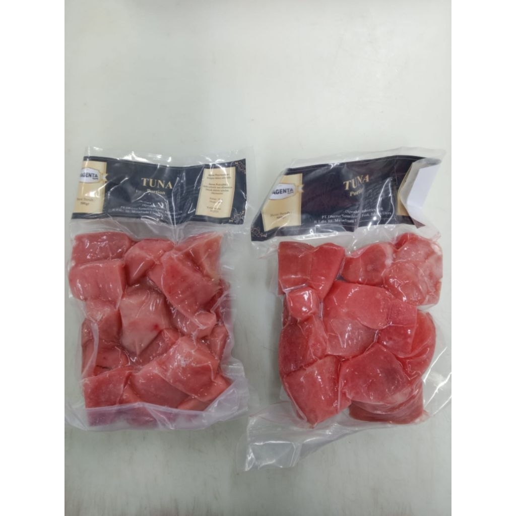Ikan Tuna portions / Tuna Fish Sushi Grade @500gr
