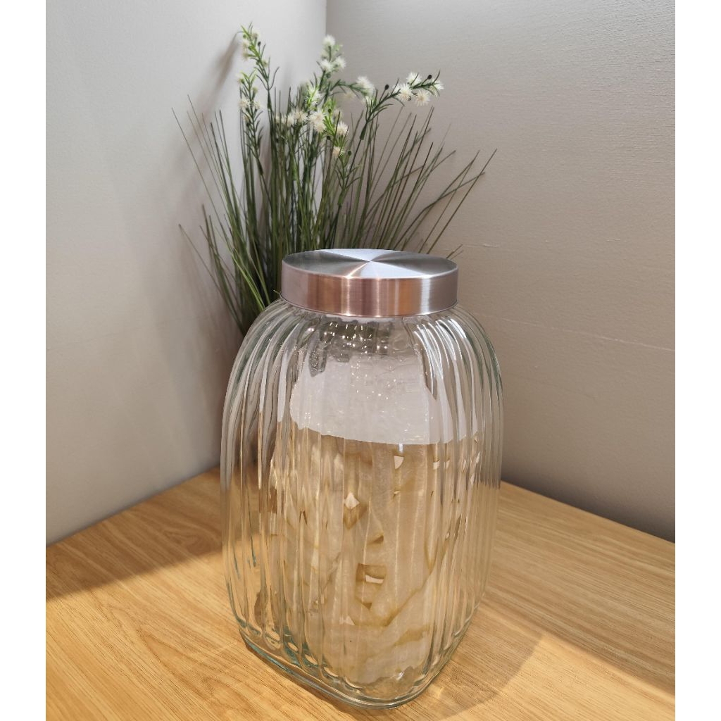 Informa hera toples kerupuk aesthetic / free packing kayu