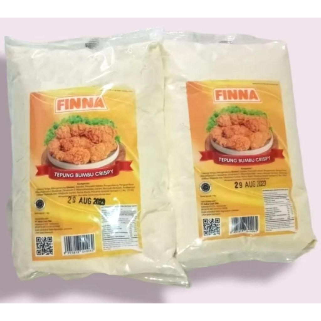 tepung bumbu fina. tepung crispy serbaguna. tepung bumbu ayam crispy 1kg