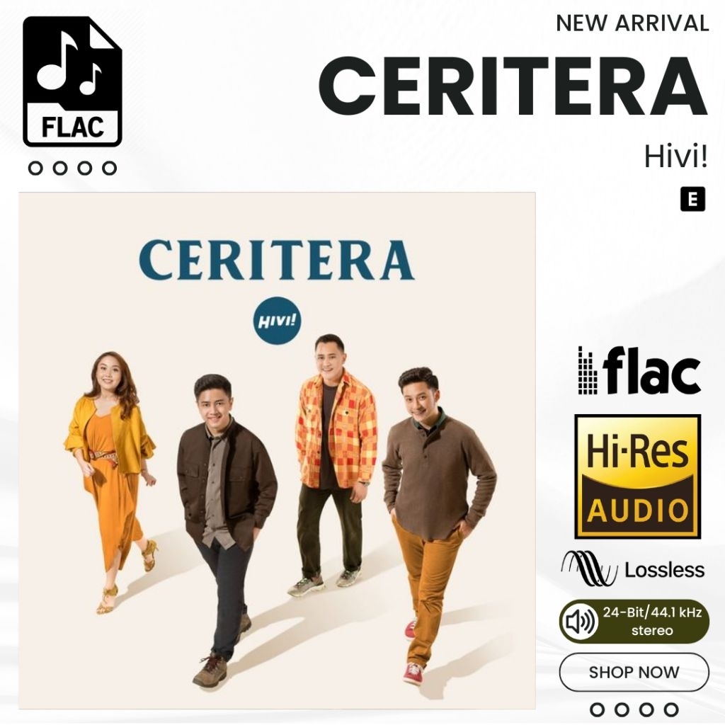 CERITERA Hivi Album Lagu FLAC Hi-Res Lossless 24bit 44.1kHz