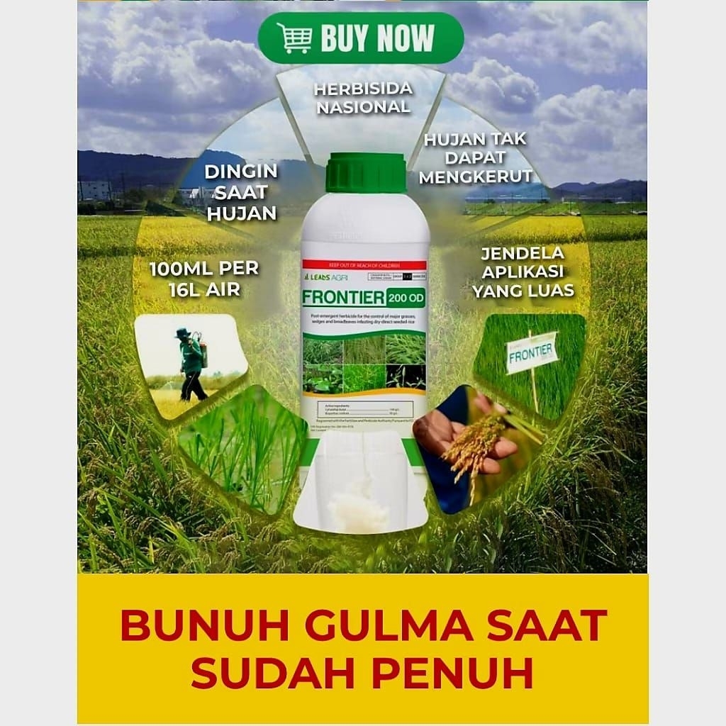 FRONTIER 200 OD HERBISIDA PEMBASMI GULMA ORIGINAL