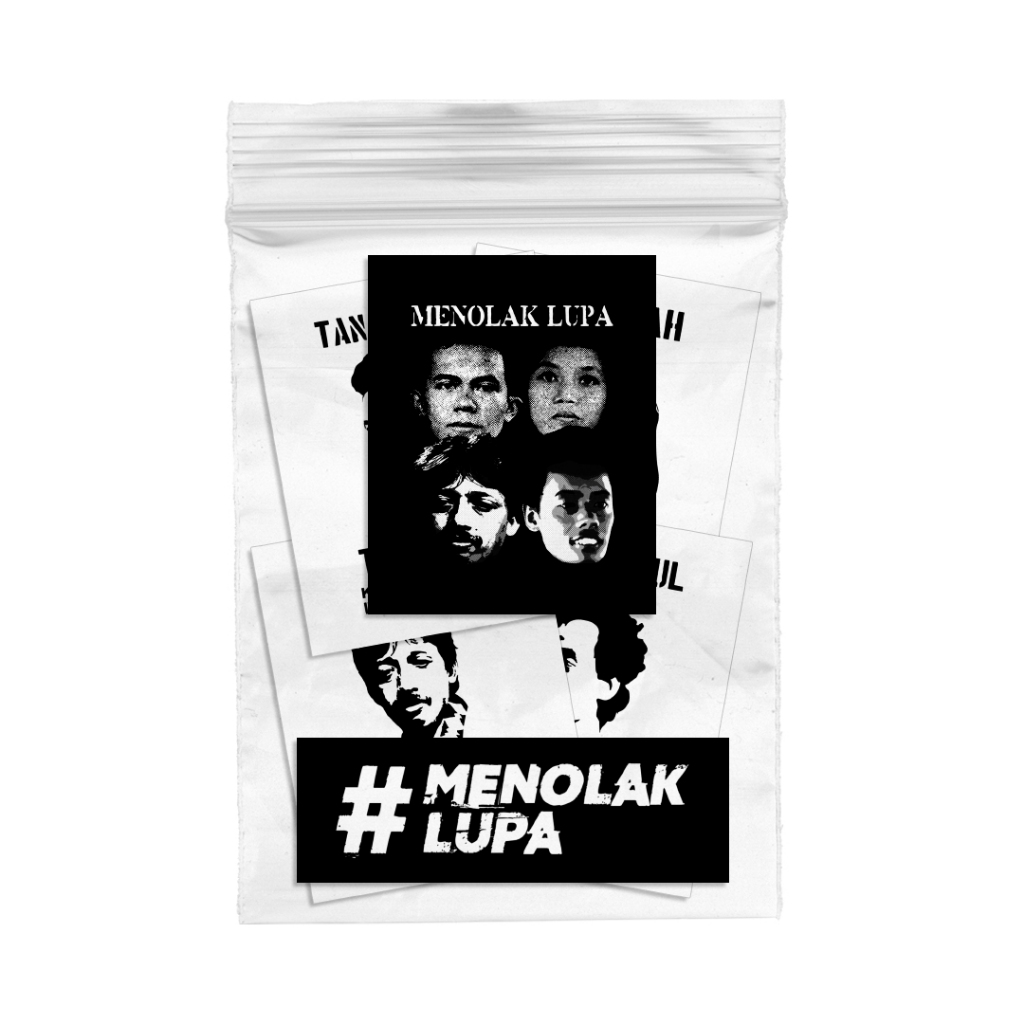 Aktivis - Sticker Pack | Tan Malaka | Marsinah | Munir | Wiji Thukul | Sticker Vinyl | Stiker Helm |