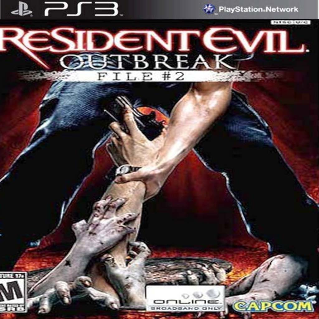 Resident Evil Outbreak File #2 DVD Kaset Game PS3 PKG CFW HEN