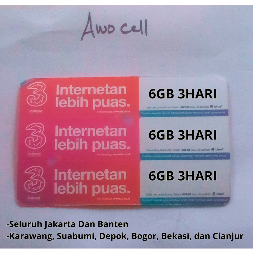 VOCER TRI 6GB 3HARI