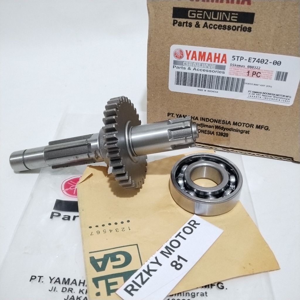 AS GEAR/GIR DEPAN+BERING+ YAMAHA JUPITER Z BURHAN 5TP
