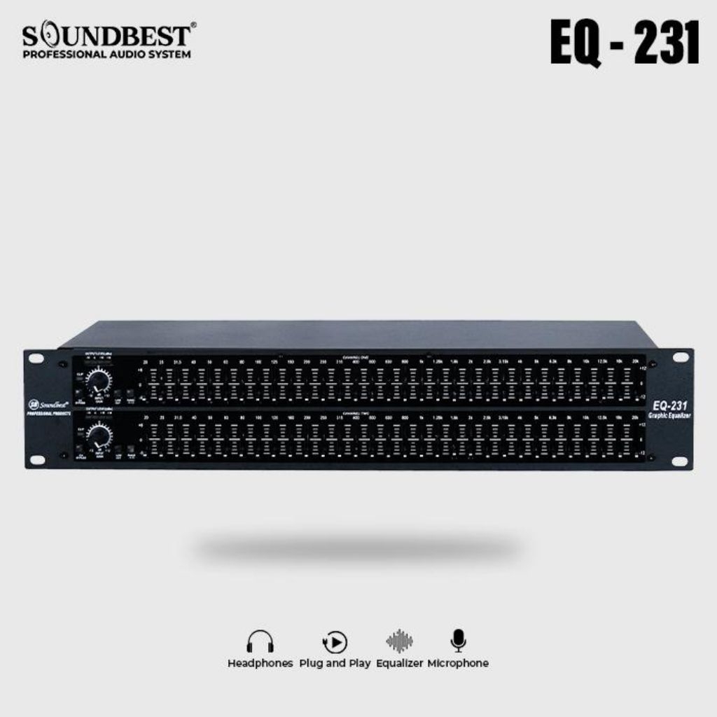 Equalizer Soundbest EQ 231 EQ231 ORIGINAL GARANSI