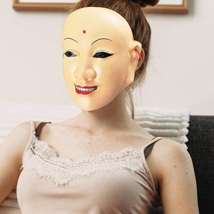 TOPENG WAJAH CANTIK BIKSU BOTAK