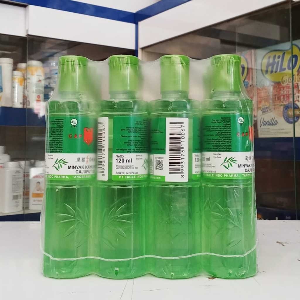 (ECER) Caplang minyak kayu putih 120ML - Caplang minyak kayu putih Plus 120ML