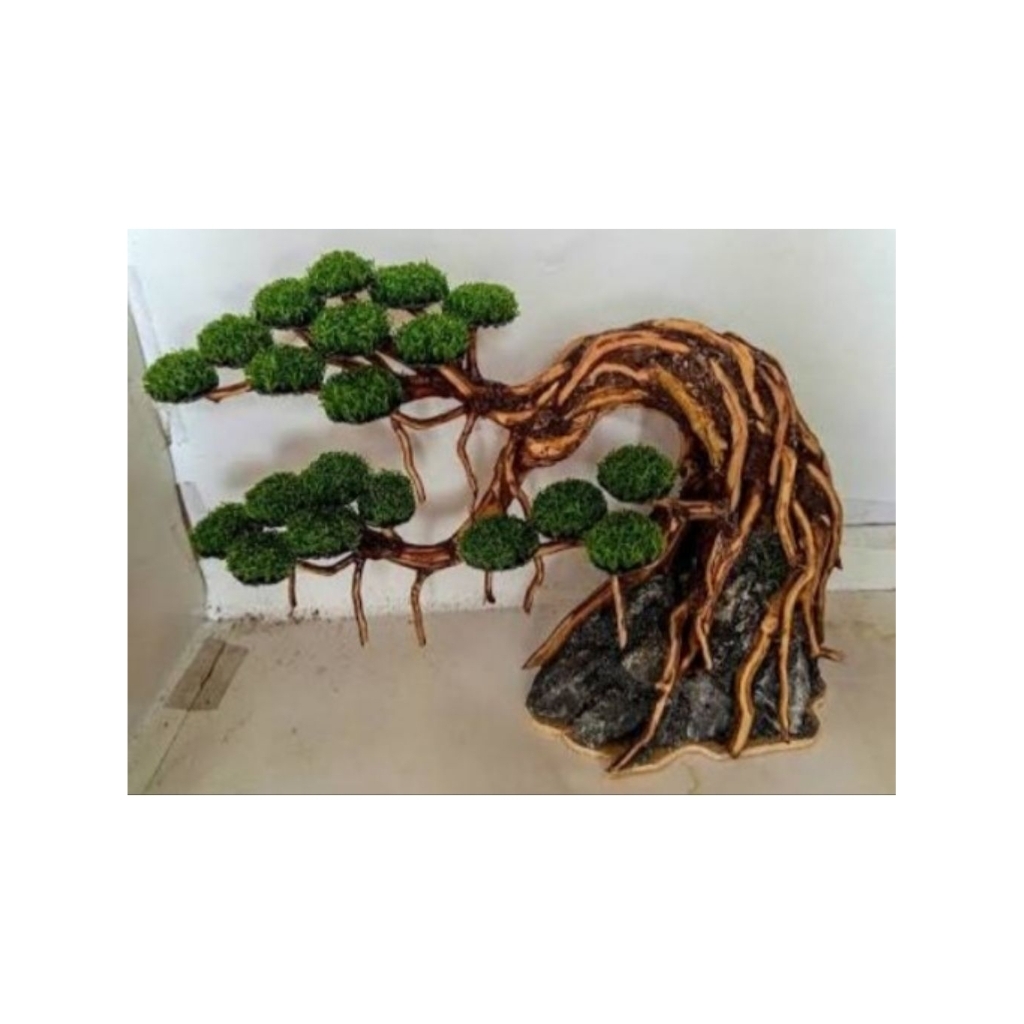 Bonsai aquarium , bonsai sintetis , tanaman aquarium , bonsai aquascape