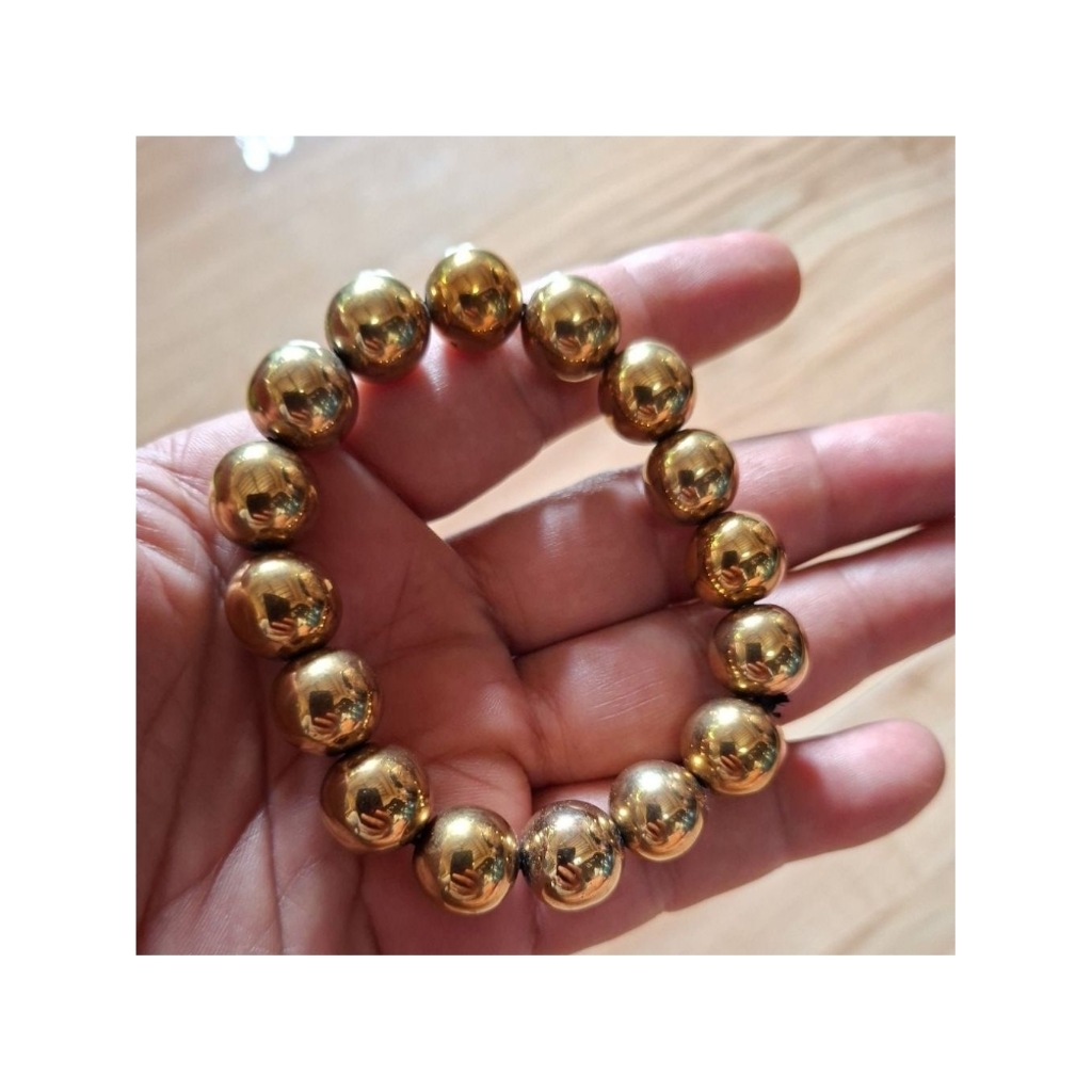 Leklai Gold 12mm Lp somporn Bless