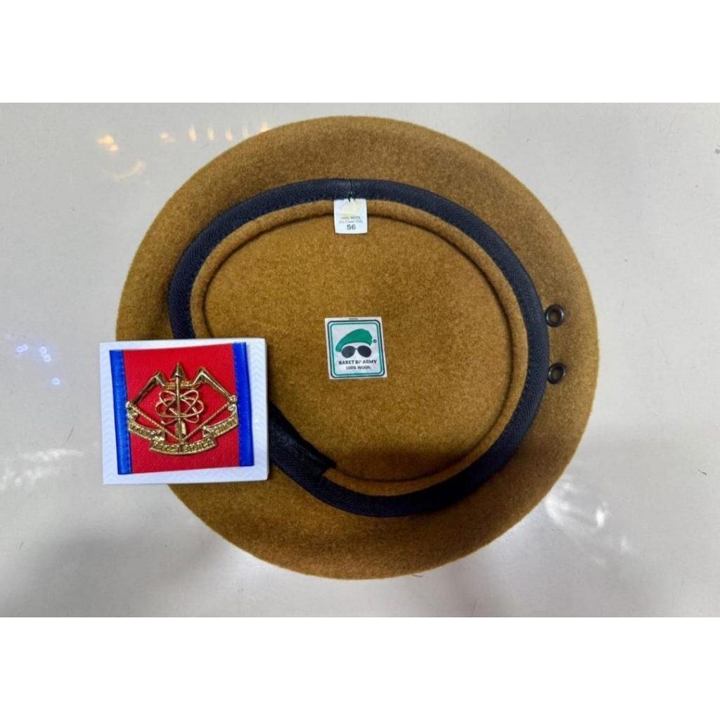 BARET KACAMATA ARMED/BARET KACAMATA/BARET TNI AD