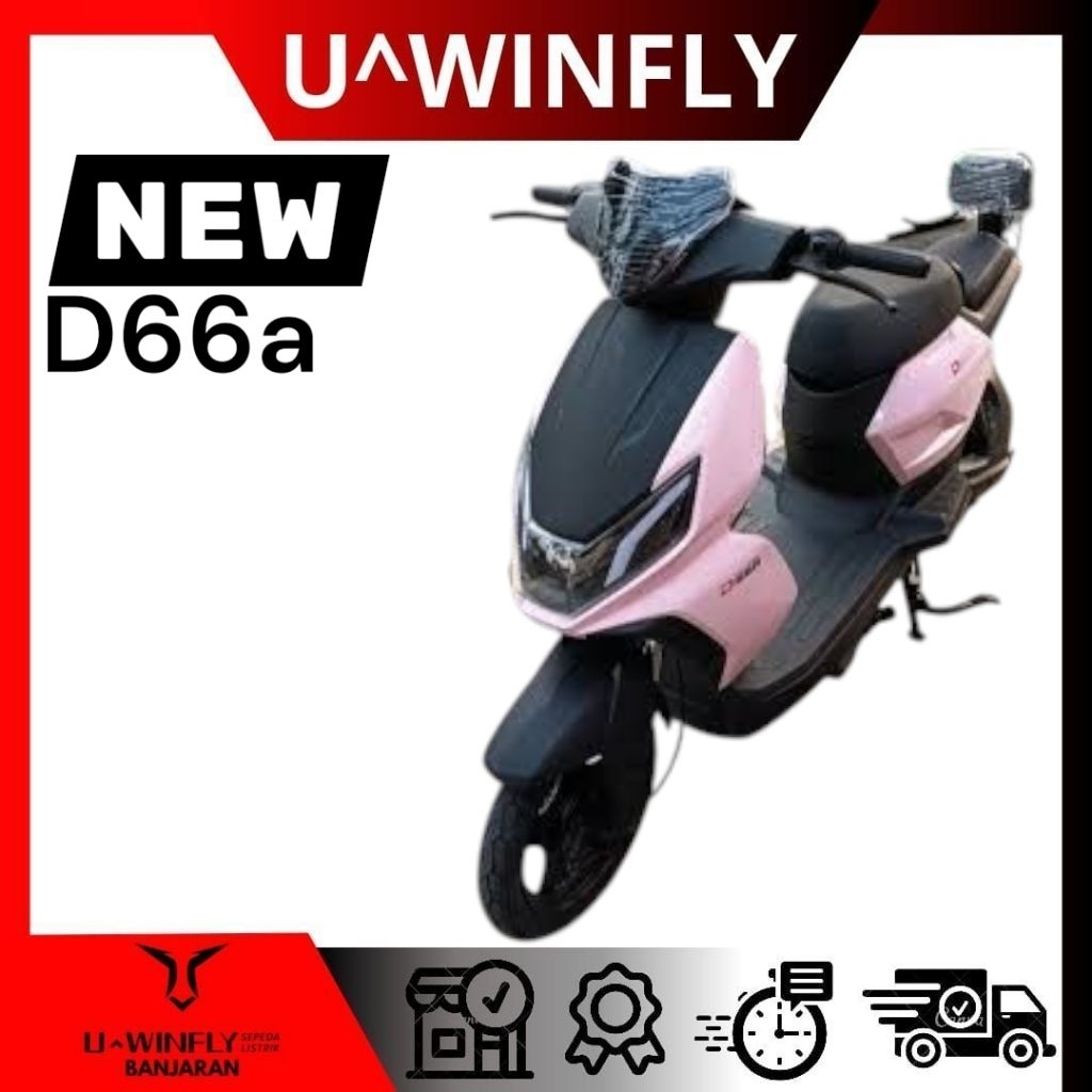 PROMO SEPEDA LISTRIK TERBARU | Uwinfly D66a, Dinamo 600 W, Keyless