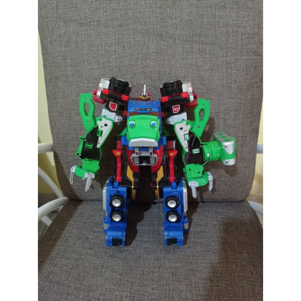 Mainan Robot DX Gobuster Oh Gobusteroh Zord Megazord Gobusters Power Rangers Beast Morphers Set C
