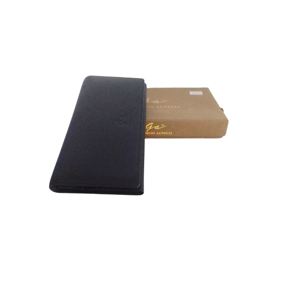 Dompet panjang kulit asli Giorgio Agnelli untuk pria / wanita