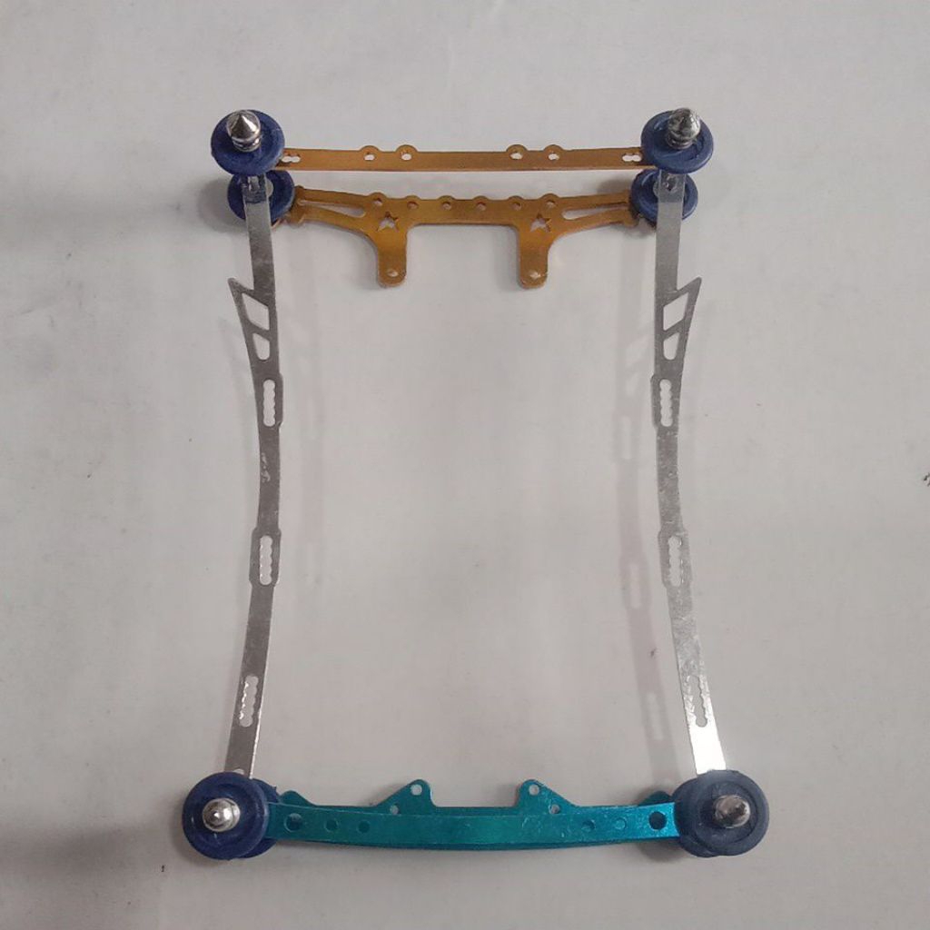 tamiya akar besi pelindung mobil balap mini 4wd