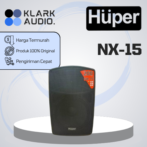 Huper NX15 / NX 15 / NX-15 Speaker Pasif Bluetooh 15 inch ORIGINAL