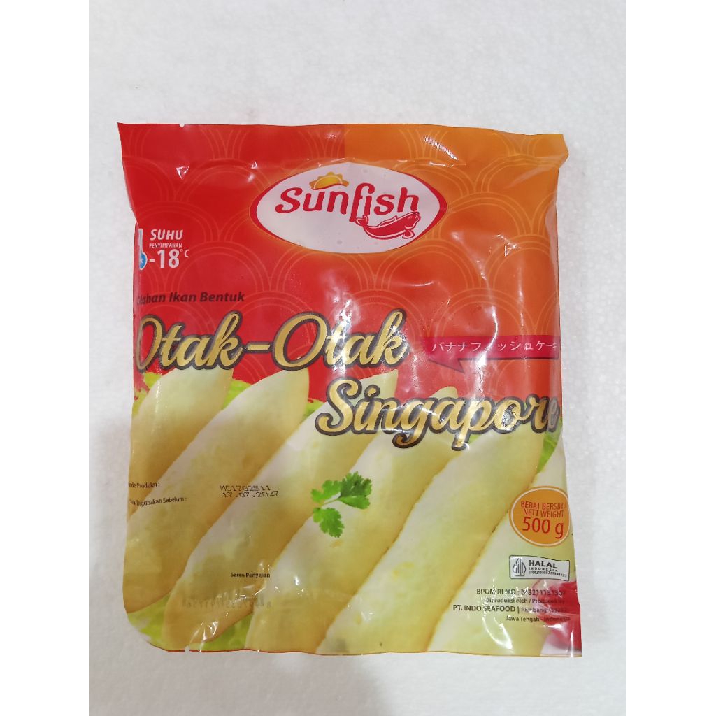 Sunfish otak otak Singapore/baso ikan 500gr