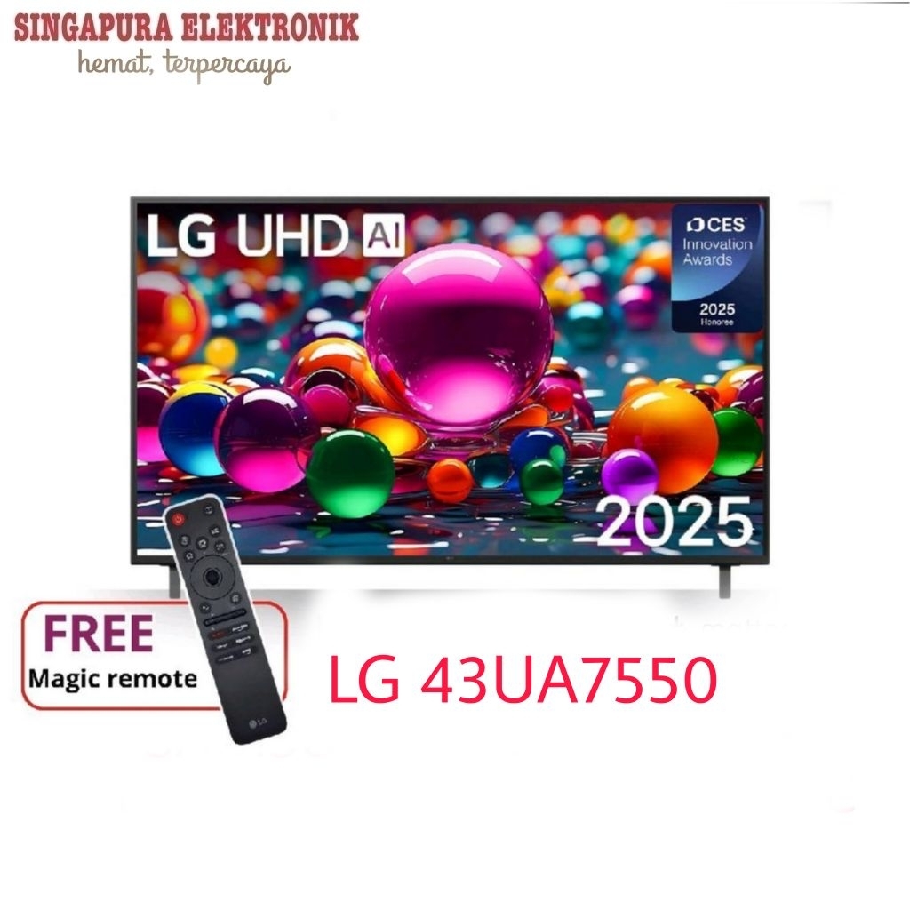 LG TV LED 43" (Smart TV) 43UA7550