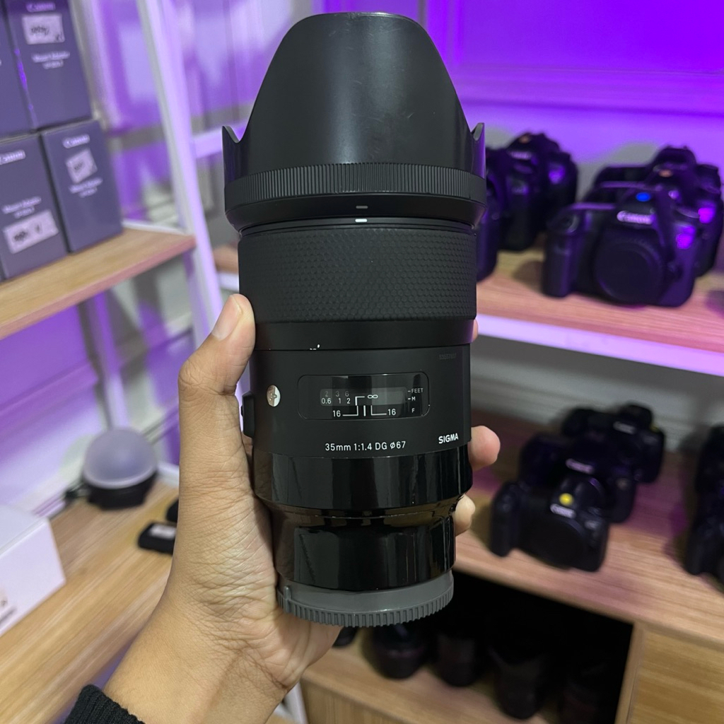 Lensa 35mm f1.4 sigma art sony