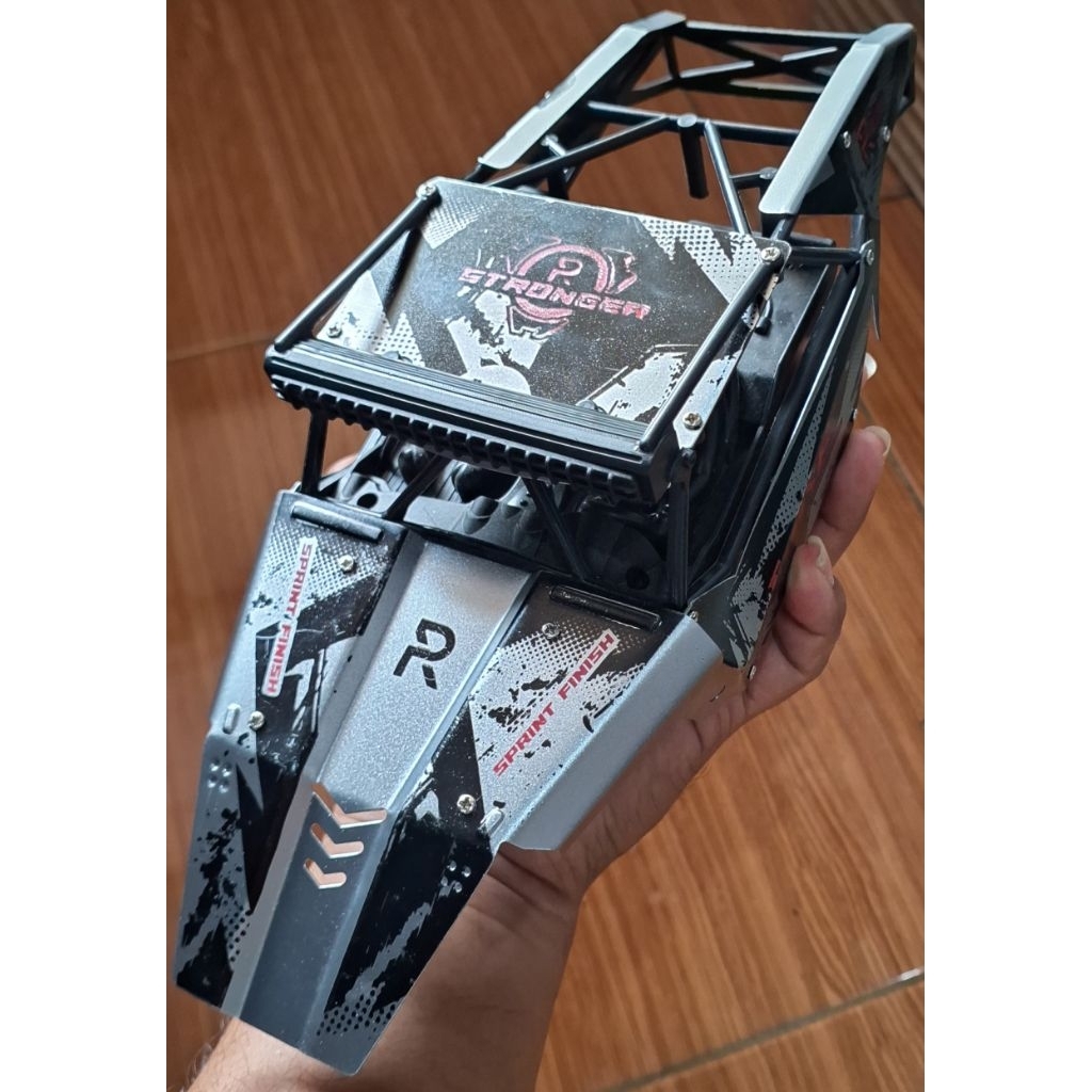 CHASIS / BODI SET RC OFFROAD ROCK CRAWLER 1:10 4WD / 6WD | GIRBOX TENGAH SET