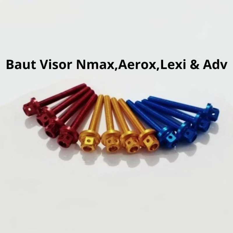 Baut Visor Baut Windshield Probolt Nmax/Aerox/Lexi/Adv