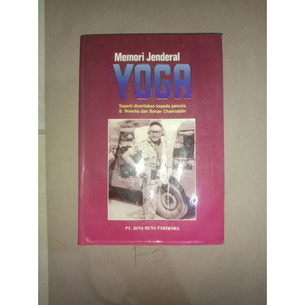 BUKU MEMORI JENDERAL YOGA