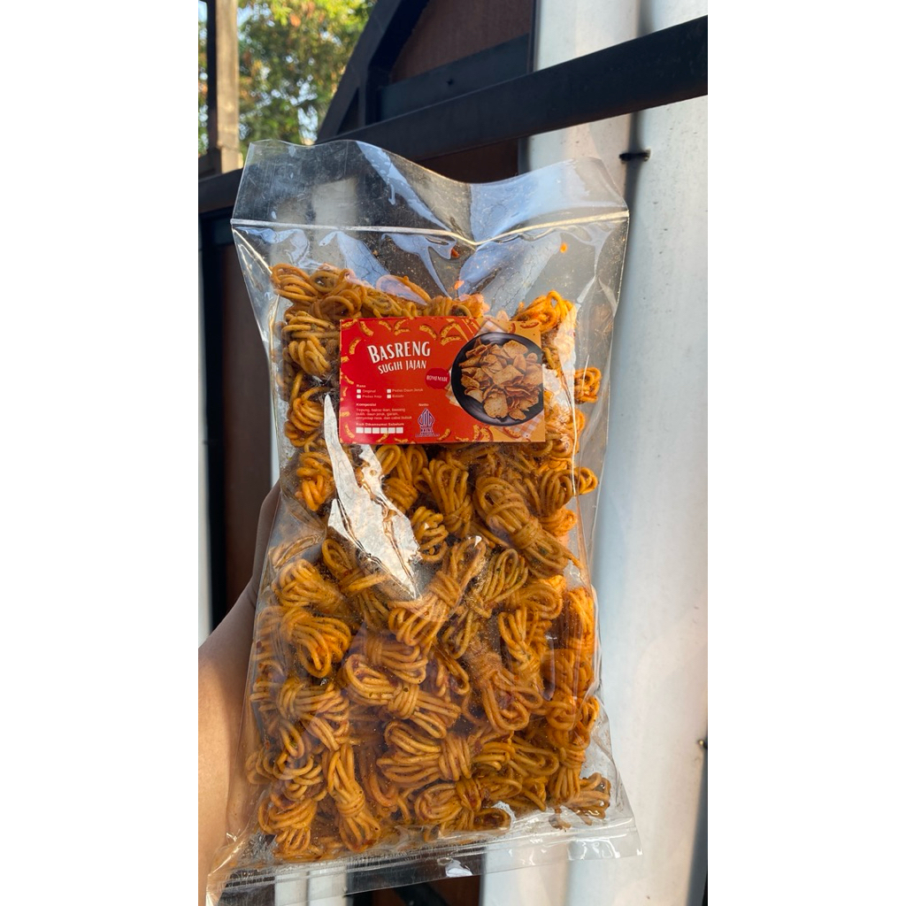 mie gulung pedas daun jeruk