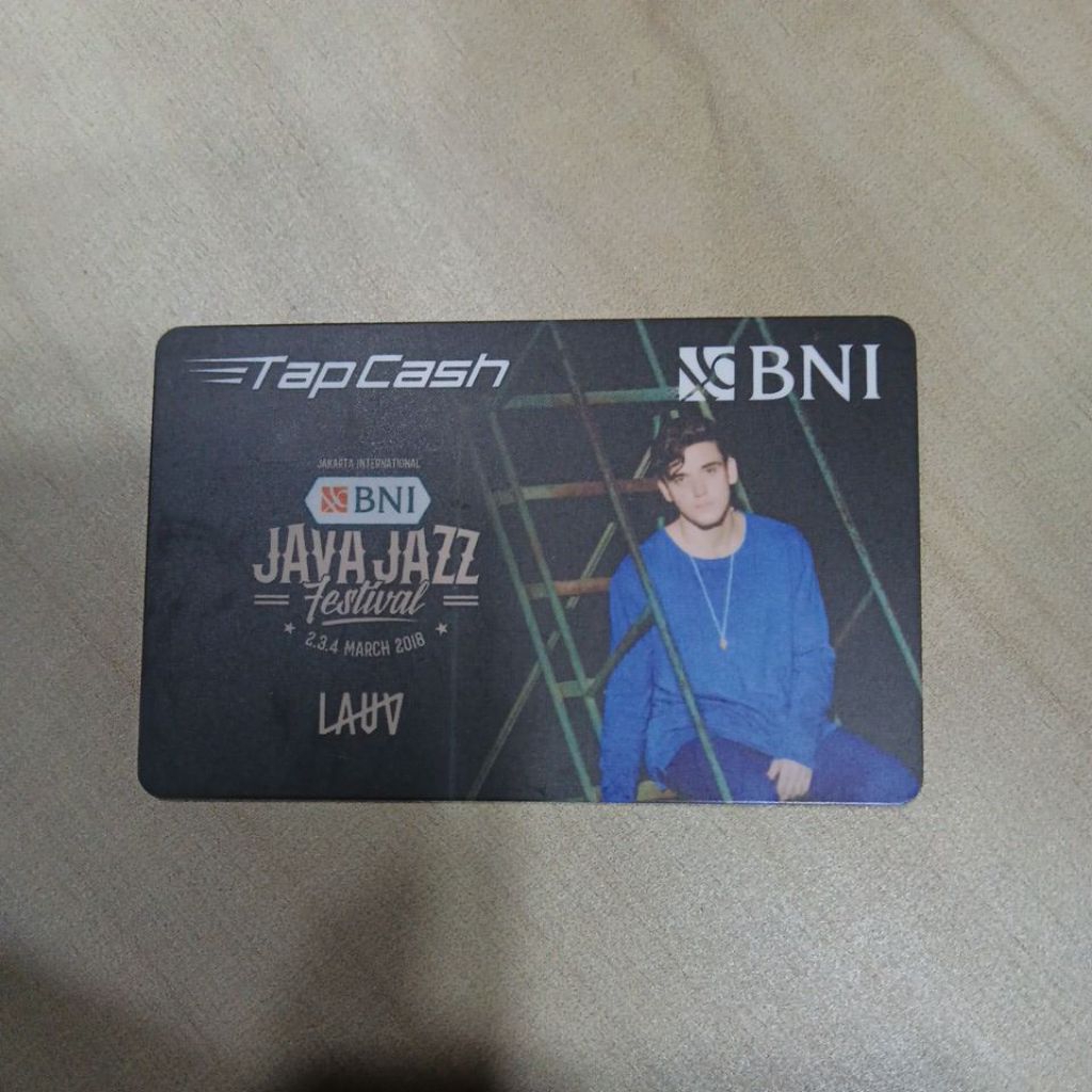 tapcash BNI Java Jazz Festival (Lauv) saldo 0