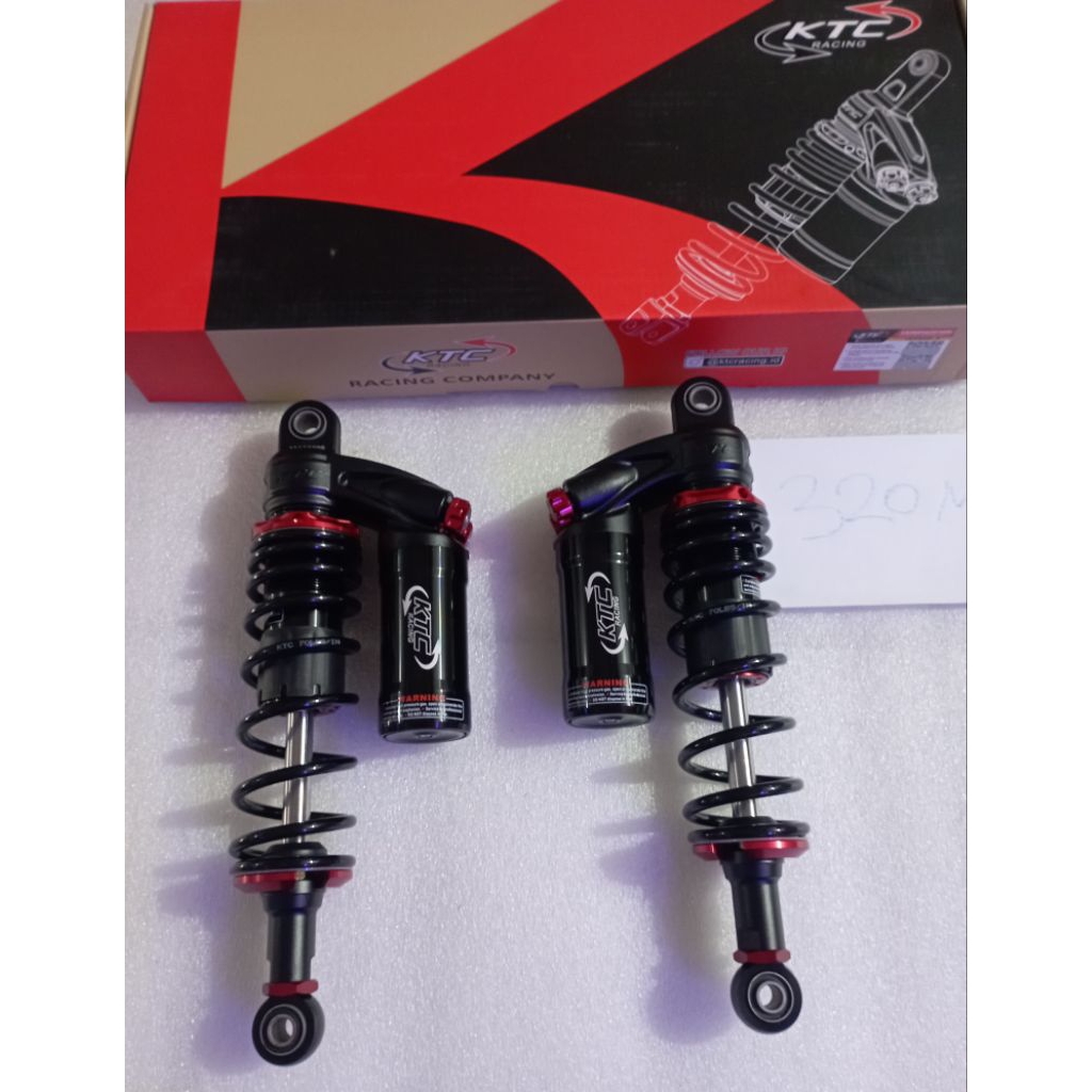 Shock KTC Gufo 320 mm black red Rxking grand Revo Absolut Original  KTC racing