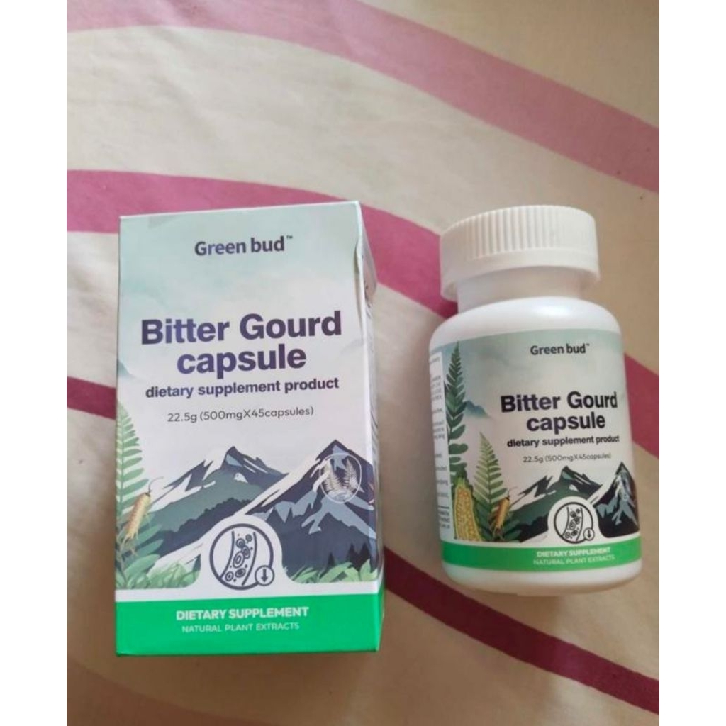 Green Bud Bitter Gourd – Kapsul Herbal untuk Gaya Hidup Sehat & Seimbang Aman