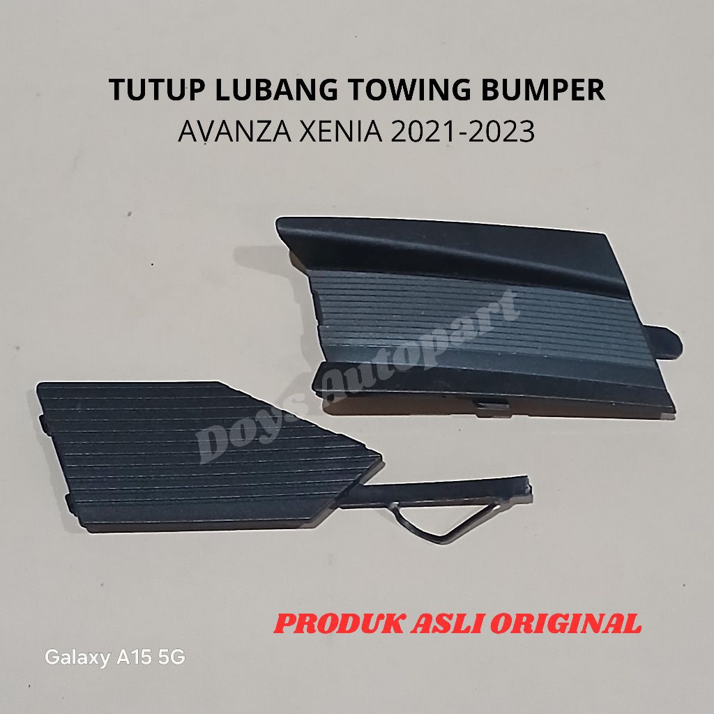 Tutup lubang towing derek bumper depan belakang mobil avanza xenia th.2021-2023 asli original