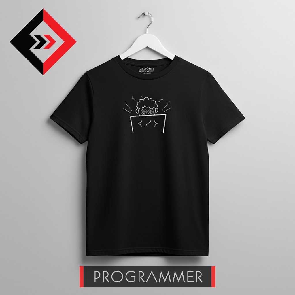 Passionity Kaos Tshirt Unisex - Programmer