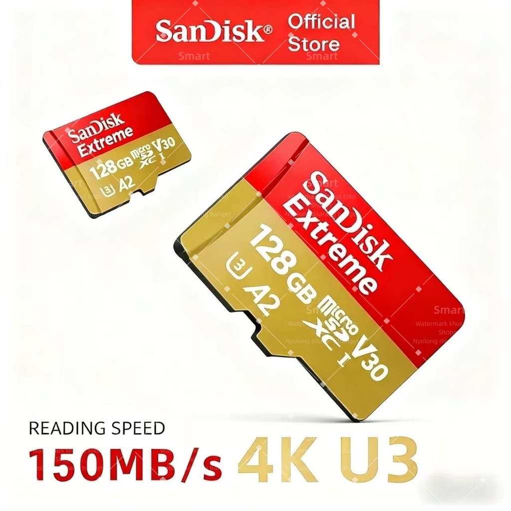 SanDisk Official Store ID Ultra Extreme PRO 512GB 256GB 128GB 64GB 32GB 16GB Micro SD TF Memory Card