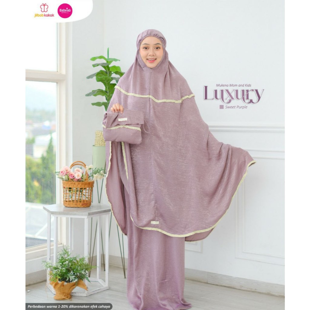 Mukena Luxury Moms Santorini Silk