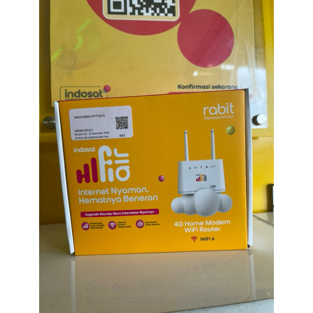 WiFi HIFI AIR 4G LTE – Modem Portable Hotspot Internet Cepat Unlimited | Router Mini Tanpa Kabel