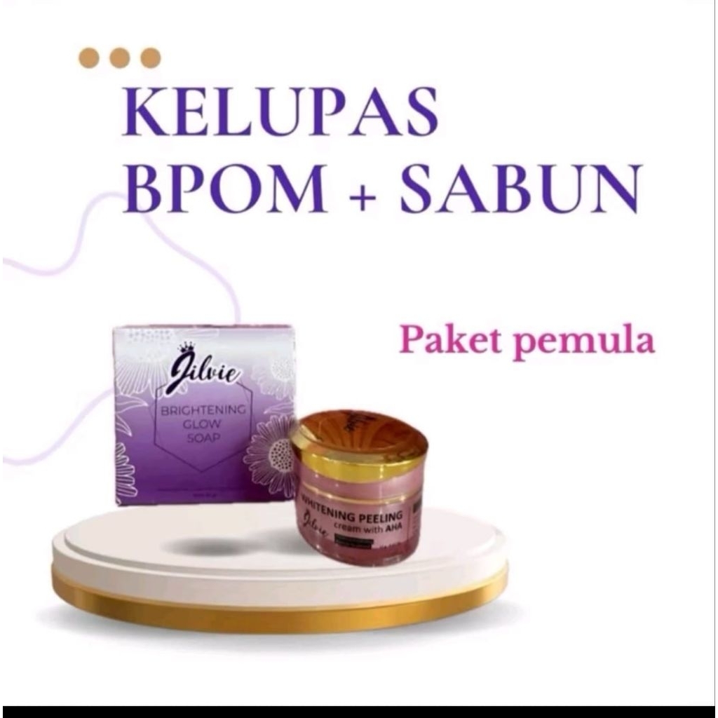 cream kelupas jilvie pink bpom dan sabun jilvie kelupas