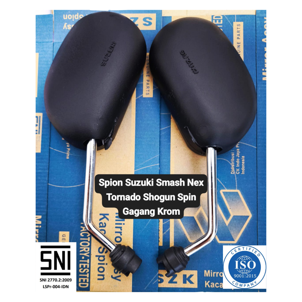 Kaca Spion Motor Smash Nex Titan Sky Drive Shogun Lama 110 Spion SNI ISO (nw)