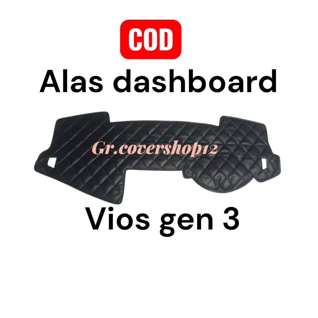 Alas Dashboard Mobil VIOS Gen 3 kulit sintetis