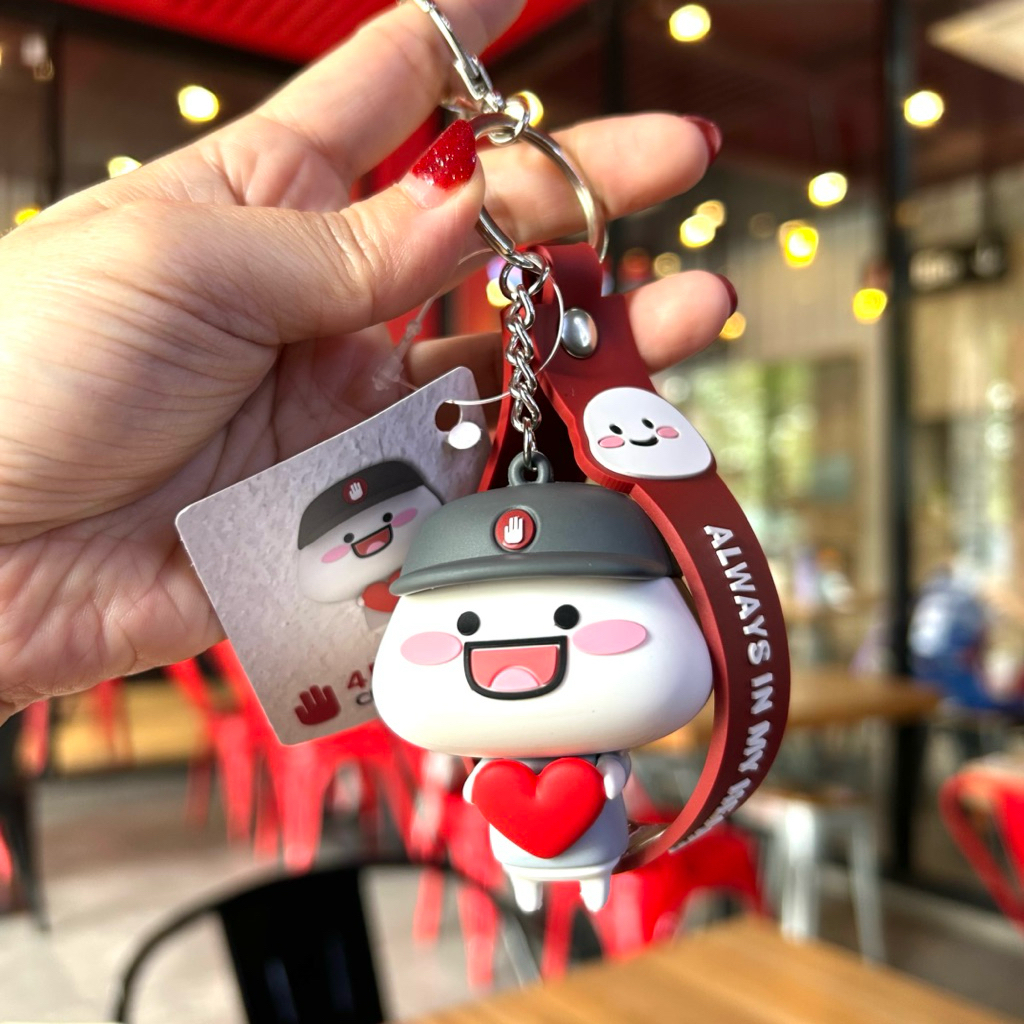 QUBY PENTOL GANTUNGAN KUNCI BLIND BOX 4FINGERS / PCS