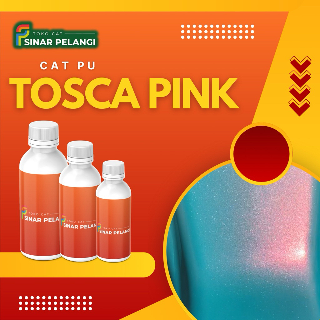 Cat PU Warna Tosca Pink