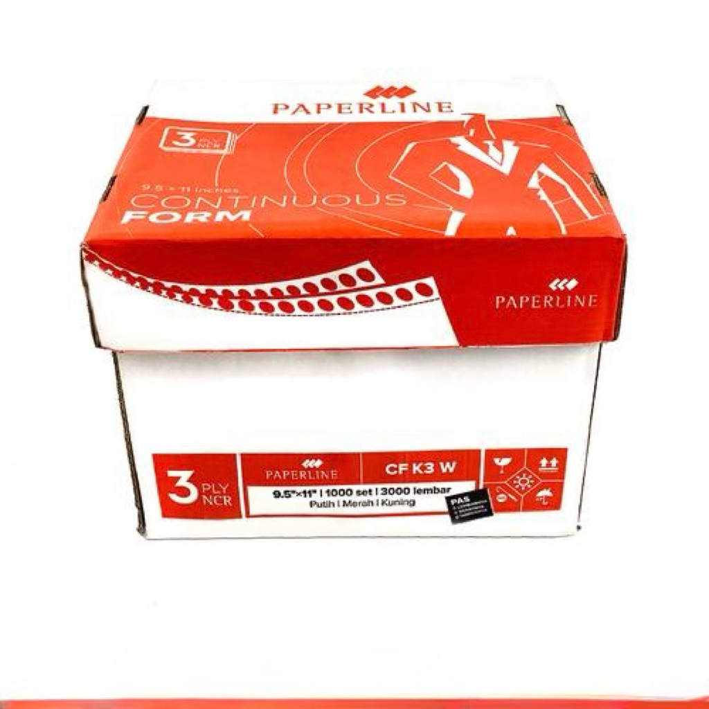 Kertas Continuous Form 3 PLY Warna