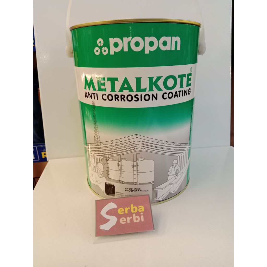 *5KG METALKOTE*Cat minyak zinc phosphate 5kg metalkote Propan