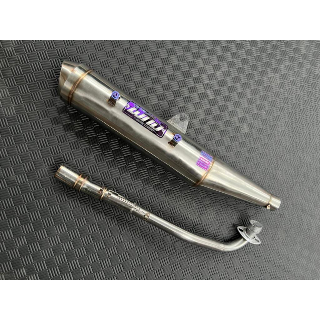 knalpot standar racing Supra x lama Supra fit Supra x125 fi karisma full stanlis suara bas adem