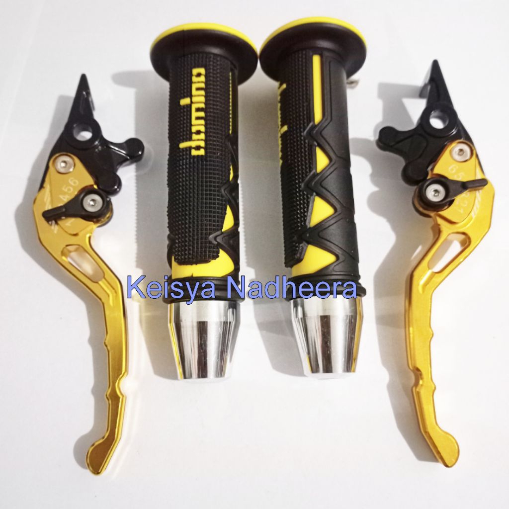 Handle rem+handgrip dan Jalu stang chrome NMAX new NMAX old