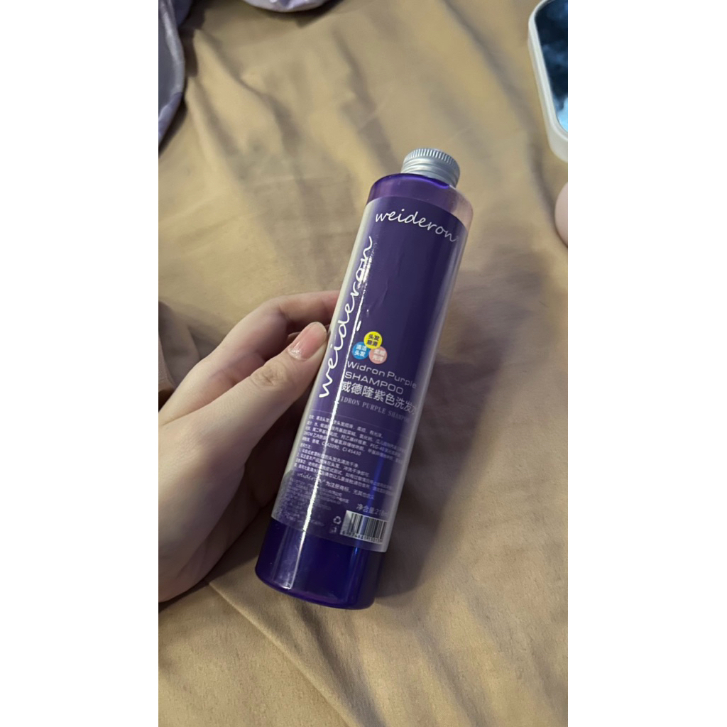 Weideron purple shampoo