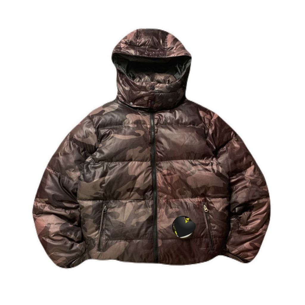 Puffer semi gropcore motif camo