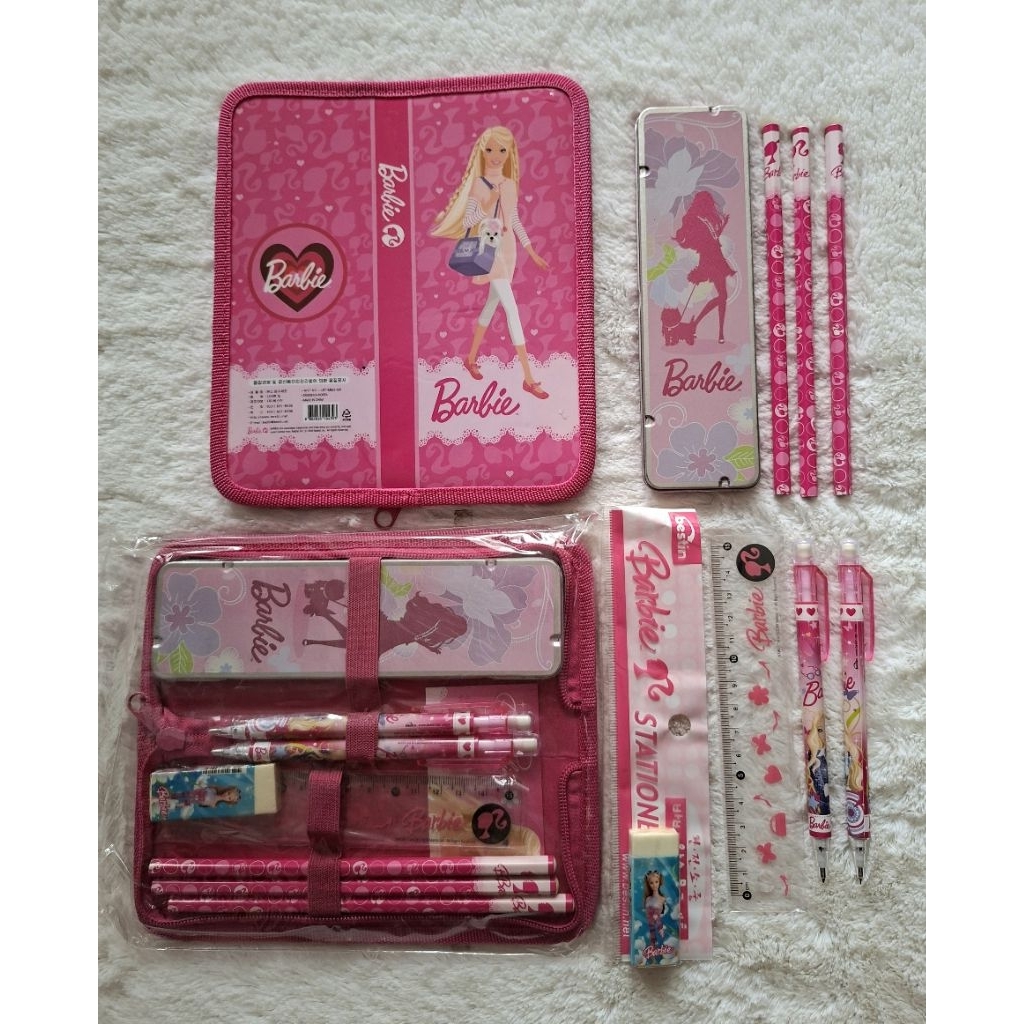 Complete Stationery Set Barbie